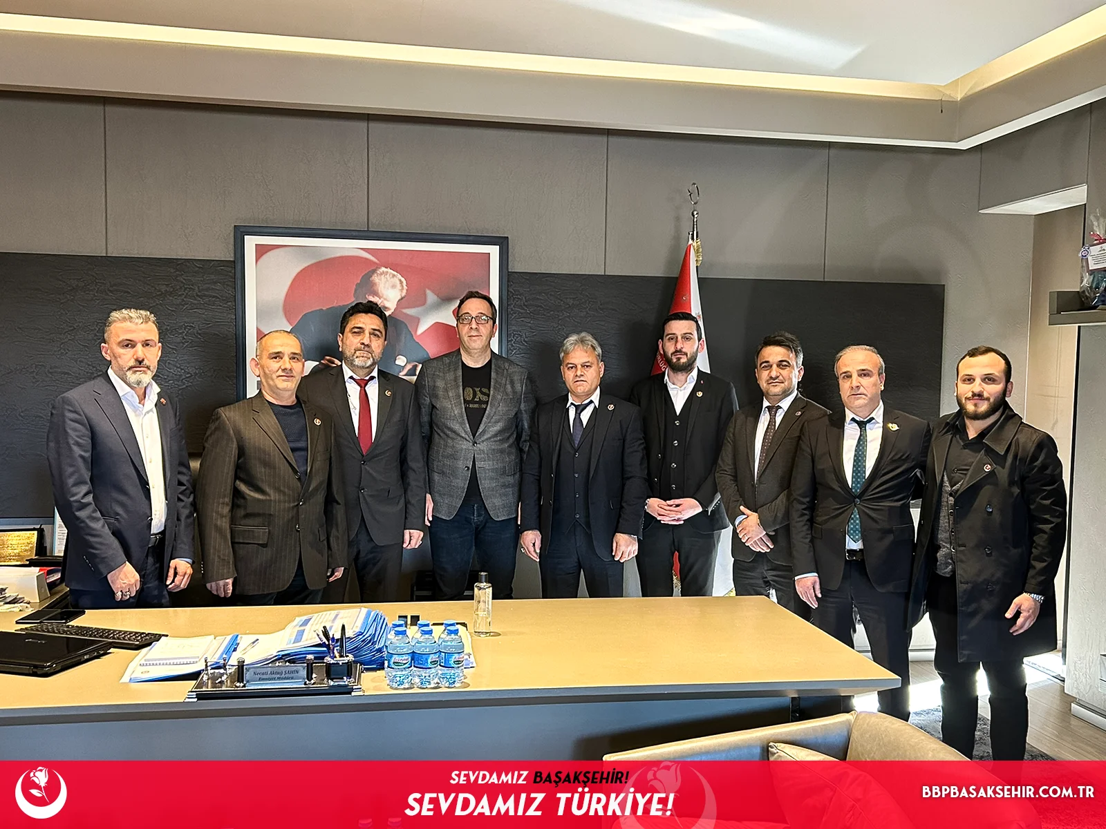 Başakşehir İlçe Emniyet Müdürü Sn. Necati Aktuğ Şahin’i ziyaret ettik