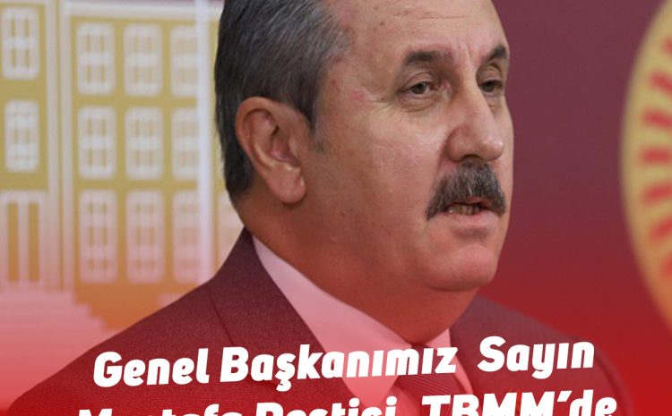 Genel Başkanımız Sayın Mustafa Destici TBMM’de Basın Toplantısı Düzenledi