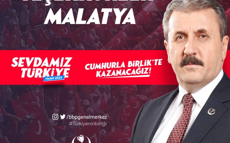 Malatya Mitingimiz Büyük Bir Çoşku ile Gerçekleşti. Teşekkürler Malatya!